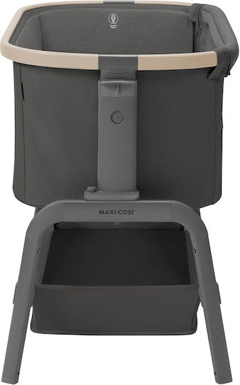 Maxi-Cosi Λίκνο Iora Beyond Beyond Graphite με Στρώμα και Πλαϊνό Άνοιγμα