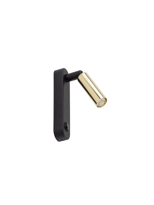 TK Lighting Μονό Σποτ με Ντουί G9 σε Μαύρο Χρώμα