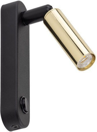TK Lighting Single Spot with Socket G9 in Black Color