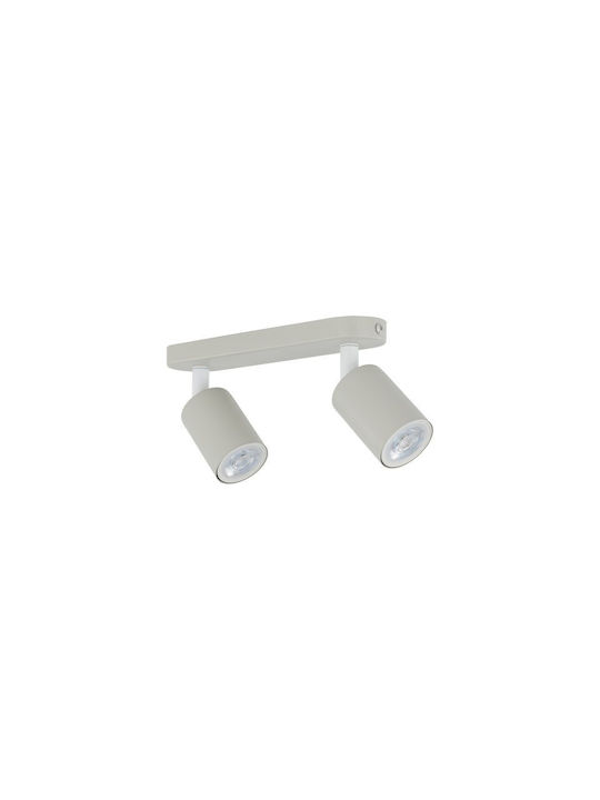 TK Lighting Dublu Spot cu Soclu GU10 în Culoare Verde