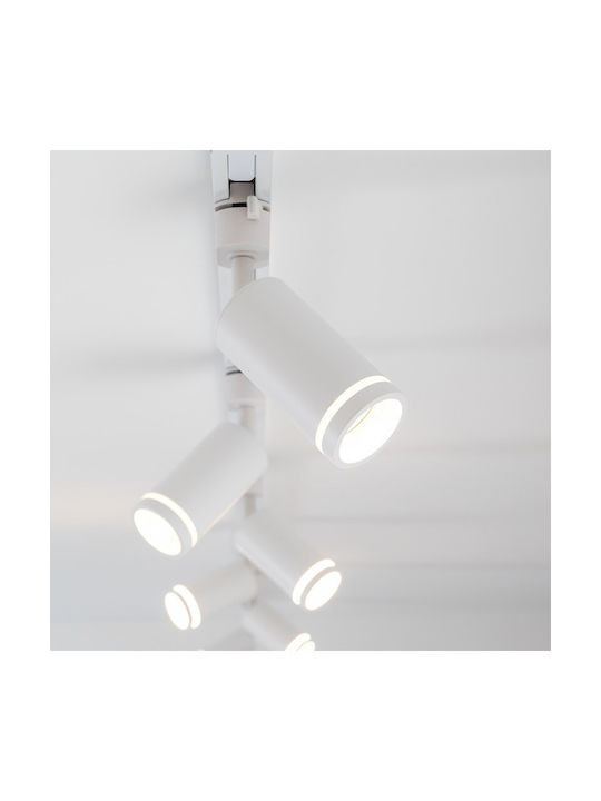 TK Lighting Μονό Σποτ με Ντουί GU10 σε Λευκό Χρώμα