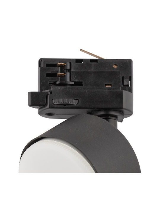 TK Lighting Μονό Σποτ με Ντουί GX53 σε Μαύρο Χρώμα