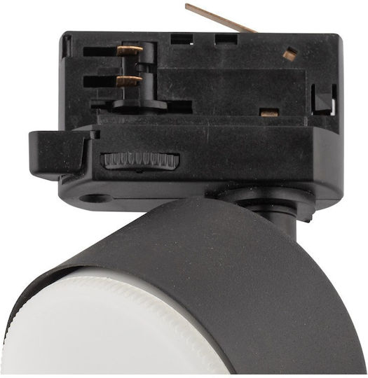 TK Lighting Μονό Σποτ με Ντουί GX53 σε Μαύρο Χρώμα