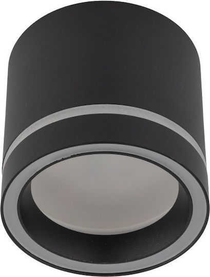 TK Lighting Single Spot with Socket GX53 in Black Color
