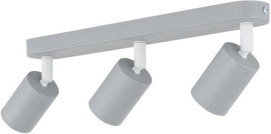 TK Lighting Τριπλό Σποτ με Ντουί GU10 σε Ροζ Χρώμα