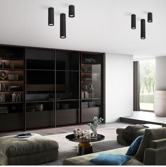 TK Lighting Single Spot with Socket GU10 in White Color