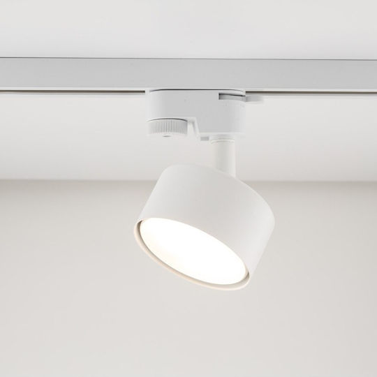 TK Lighting Μονό Σποτ με Ντουί GX53 σε Λευκό Χρώμα