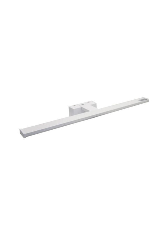 Adeleq Lamp Bathroom with Integrated LED and Natural White Light Black 80cm