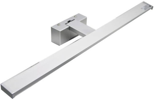 Adeleq Leuchte Badezimmer mit Integrierter LED und Neutralweißes Licht Schwarz 80cm