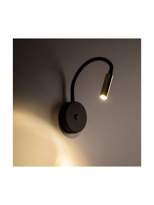 TK Lighting Μονό Σποτ με Ντουί G9 σε Μαύρο Χρώμα