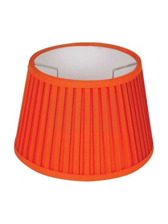 VK Lighting Conică Abajur Portocaliu cu Diametru 23cm