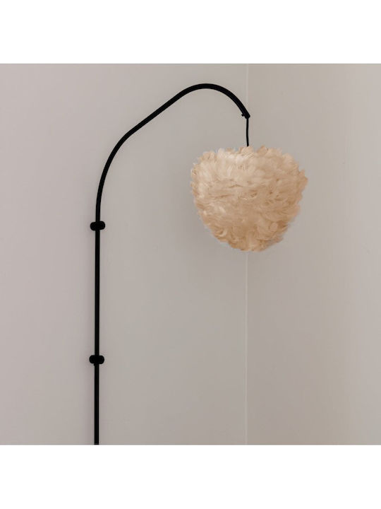 Καπέλο Φωτιστικού 1xe27 Φτερά Χήνας Φ30cm Eos Evia Umage 2485 Καφέ