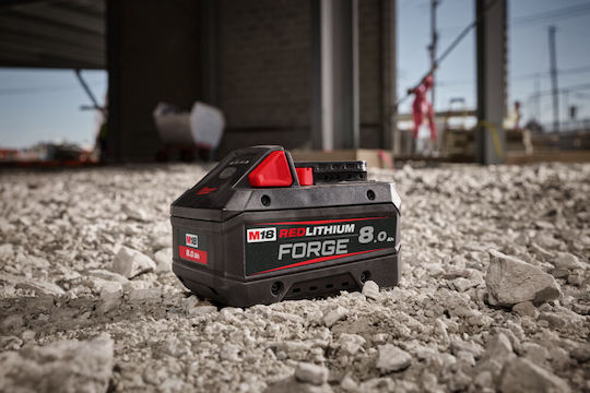 Milwaukee Батерия за Инструменти Литиеви 18V с Капацитет 8Ах Forge