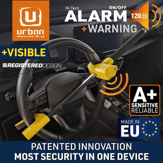 Urban Anti-theft Car Steering Wheel Lock with Alarm