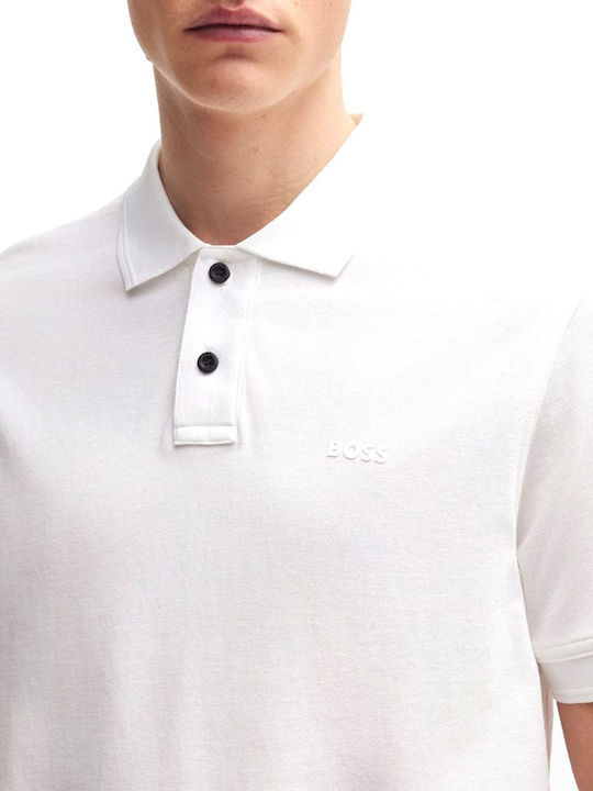 Tricou Polo Prime Alb