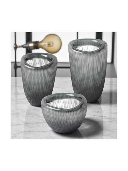 Karvounis Decorative Vase Green 18x20.5cm