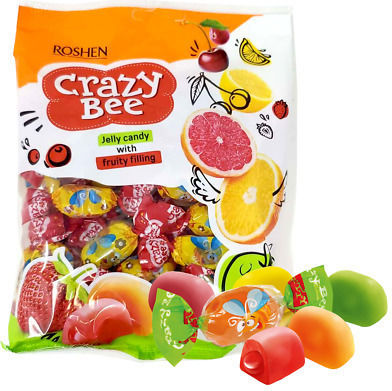 Ζελεδακια Roshen Crazy Bee 7gr 149