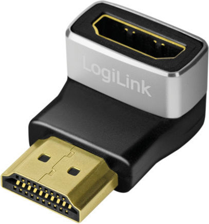 LogiLink Convertor HDMI masculin în HDMI feminin Auriu 1buc AH0005A