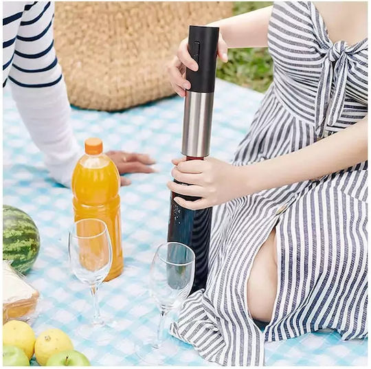 Electric Rechargeable Wine Corkscrew Set Accessory – Elegance & Practicality