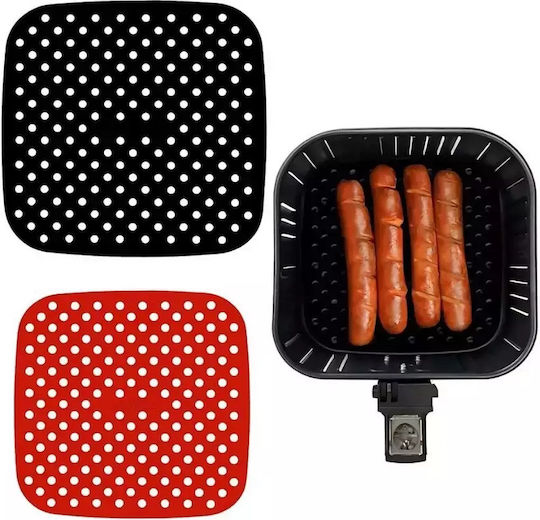 Silicone Non-Stick Air Fryer Accessory 21x21cm – Square