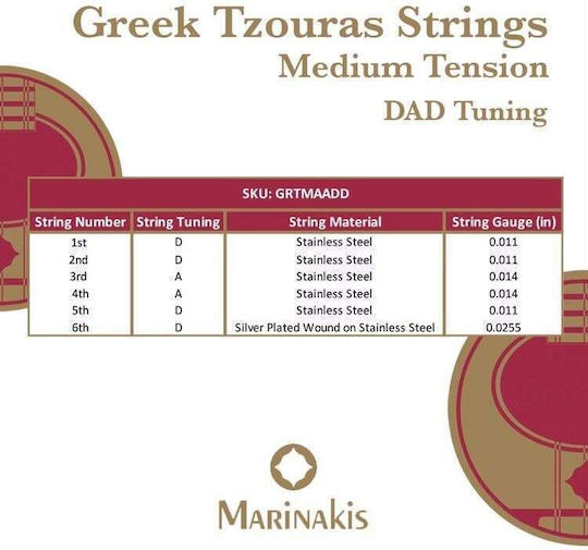 Marinakis Χορδές Τζουρά