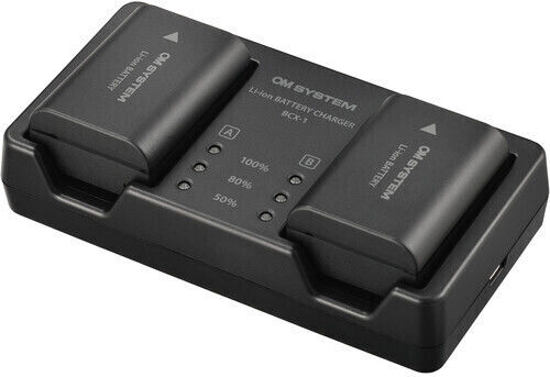 Olympus Om System Sbcx-1 Lithium-ion Battery Charger Kit