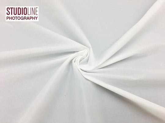 Studioline 2 x 3 Double Sided Professional White Polyester Photography Cloth