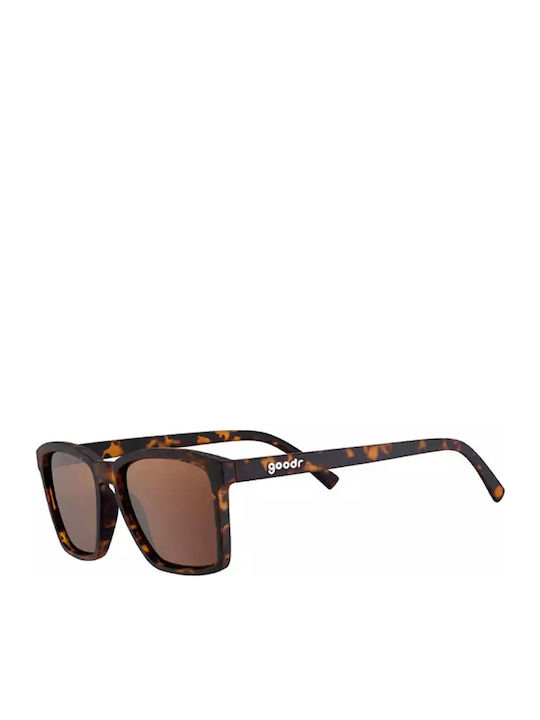 Goodr Unisex Γυαλιά Ηλίου με Καφέ Σκελετό και Καφέ Φακό G00333-PG-BR1-NR