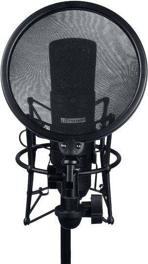 Ld Systems Dsm-400 Αντικραδασμική Βάση Μικροφώνου Pop Filter 130mm