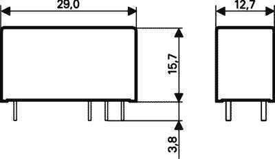Ρελέ Relay Spdt 12v Dc 16a 250vac Rt314012
