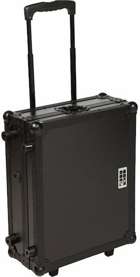 Ttpro-trolleybk Flight Case Multi Format Turntable Trolley + Wheels Black Technics Sl-1210mk7 Sl-1200mk2 Sl-1200 Sl1200gr Sl-1200gae Sl-1210gr Reloop Rp-7000rp Rp-8000mk2 Rp-8000rp Rp-4000m Rp-2000usb Pioneer Plx-1000 Plx-500