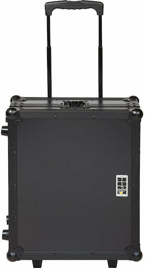 Ttpro-trolleybk Flight Case Multi Format Turntable Trolley + Wheels Black Technics Sl-1210mk7 Sl-1200mk2 Sl-1200 Sl1200gr Sl-1200gae Sl-1210gr Reloop Rp-7000rp Rp-8000mk2 Rp-8000rp Rp-4000m Rp-2000usb Pioneer Plx-1000 Plx-500