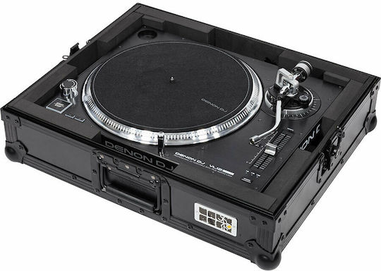 Ttpro-trolleybk Flight Case Multi Format Turntable Trolley + Wheels Black Technics Sl-1210mk7 Sl-1200mk2 Sl-1200 Sl1200gr Sl-1200gae Sl-1210gr Reloop Rp-7000rp Rp-8000mk2 Rp-8000rp Rp-4000m Rp-2000usb Pioneer Plx-1000 Plx-500