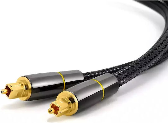 Optical Audio Cable TOS male - TOS male Μαύρο 2m (13154V)