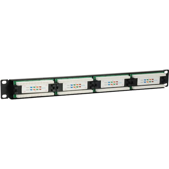 Panou De Conexiune 19" Crl Utp Cat5e 24 De Locuri 1u 197-24-c5