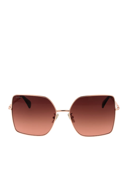 Max Mara Sunglasses Ροζ Χρυσά with Metal Frame & Pink Lens Max Mara Sunglasses Ροζ Χρυσά with Metal Frame & Pink Lens