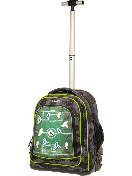 Polo Trolley Mover School Bag Trolley Elementary, Elementary Football with Water Bottle Holder 30Liters 2025
