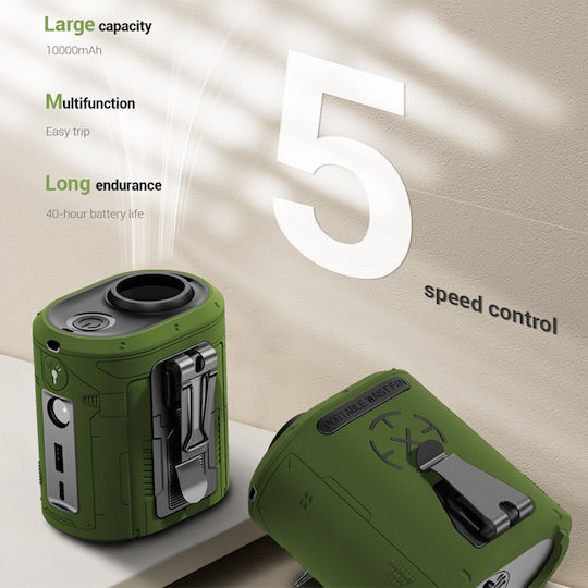 Techsuit Mini Aparat De Aer Condiționat Electric 10W Portocaliu