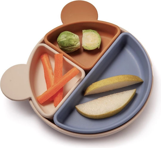 Kidnort Baby Food Plate made of Silicone