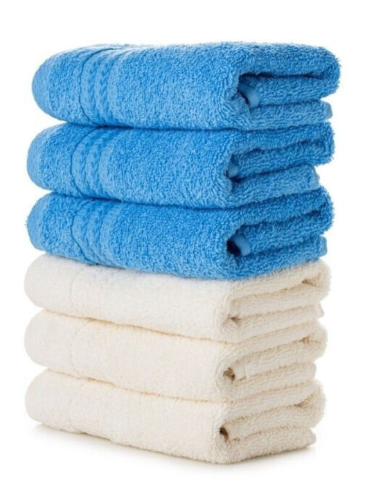Hobby Home 30x50 cm Crem/Albastru 6 Bucăți Greutate 500 gr/m²