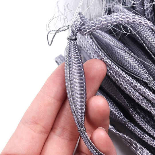 Fishing Net Canvas Rigged Mano Float Rope Wire Rope Purple 150/3 1.5m Height 60m Length 45 Millimeters