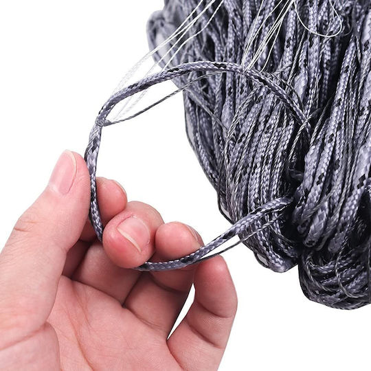 Fishing Net Canvas Rigged Mano Float Rope Wire Rope Purple 150/3 1.5m Height 60m Length 45 Millimeters