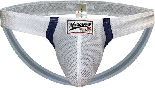 Marcuse Ανδρικό Εσώρουχο Jockstrap Λευκό