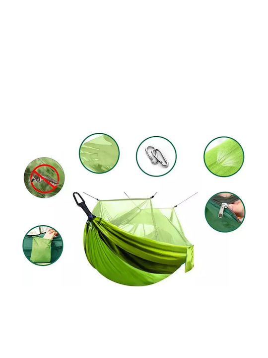 Double Hammock Green 250x140cm