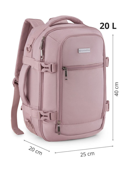 Zagatto Backpack Αδιάβροχο 20lt Ροζ