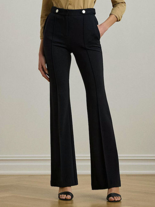 Damen Stoff Hose Black