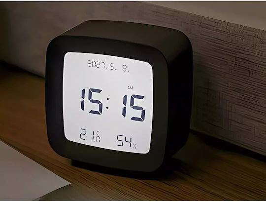 Ψηφιακό Ξυπνητήρι Lcd Οθόνη Θερμοκρασία Υγρασία Λειτουργία Αναβολής 8x4x8.5 Cm Aria Trade Ψηφιακό Ξυπνητήρι Lcd Οθόνη Θερμοκρασία Υγρασία Λειτουργία Αναβολής 8x4x8.5 Cm Aria Trade