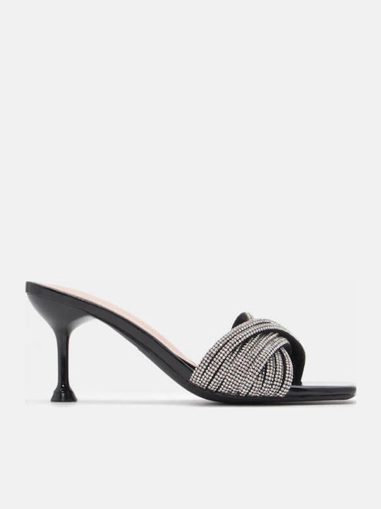 Sandals with Strass Black