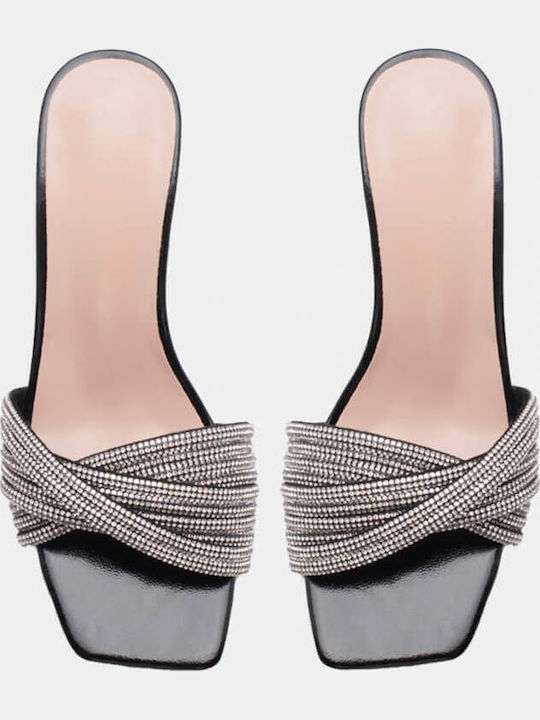 Sandals with Strass Black