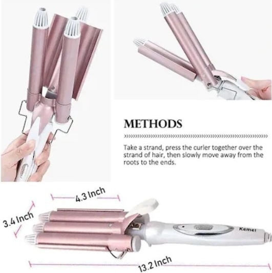 Curling Iron pentru bucle 45W D0LLQJMBM